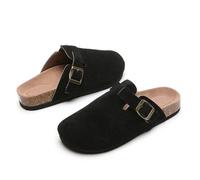DRNSYHX Mules Sandales Plates d'été Femmes Mesdames Slip on Garden Clogs Summer Beach Mule Clogs Backless Kitchen Garden Garden Slippétes Sandales Softs Fit pour Casual Caseyard Tendo-noir-38