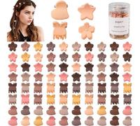 Drnytunk Lot de 80 petites pinces à cheveux pour femmes et filles - Mini pinces à cheveux fins pour cheveux fins et fins, styles mixtes, accessoires pour cheveux à forte adhérence, café chaud