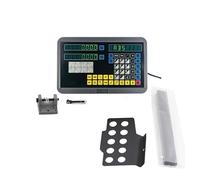 DRO de haute précision à 2 axes avec échelle linéaire for tours et fraiseuses