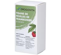 Drogovita Tisane de feuilles framboisier Thé 20x1,2 g