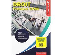 Droit 1re Stmg Manuel