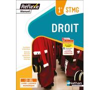 Patrick Mercati – Droit 1re STMG – Manuel Réflexe – Livre + Licence élève – Broché (2023)