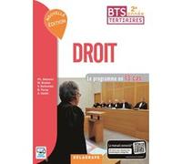 Droit 2e année BTS (2017) - Pochette élève Magali Breton (Auteur), Philippe Idelovici (Coordination éditoriale), Véronique Deltombe (Auteur), Bruno Foray (Auteur), Agnès Gudet (Auteur)