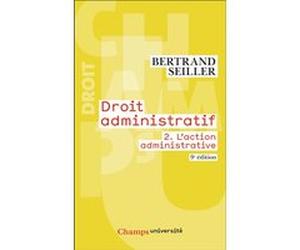 Droit administratif Bertrand Seiller (Auteur)