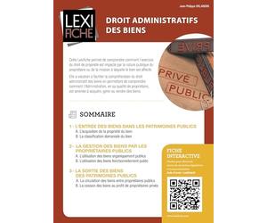 Droit administratif des biens