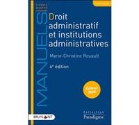 Droit administratif et Institutions administratives