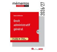 Droit administratif général - Ramu de Bellescize - Gualino Eds - broché - Manuel