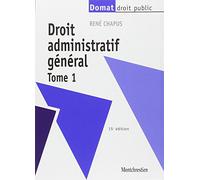 Droit administratif général - Tome 1 - 15e éd.