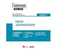 Droit administratif - L2: 3 copies réelles d'étudiants annotées et corrigées, 10 Dissertations, 11 Commentaires (arrêt/citation), 7 Cas pratiques, 1 ... méthodologie appliqués aux sujets (2024-2025)