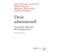 Droit administratif: Les grandes decisions de la jurisprudence