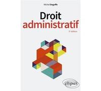 Droit administratif Michel Degoffe (Auteur)
