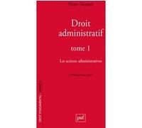 Droit administratif. Tome 1: Les actions administratives