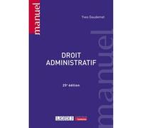 Droit administratif Yves Gaudemet (Auteur)