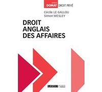 DROIT ANGLAIS DES AFFAIRES