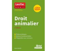 Droit animalier 2e édition - Muriel Falaise - Bréal - broché - Scolaire / Universitaire