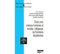 Droit, arts, sciences humaines et sociales : (dé)passer les frontières disciplin Centre René Demogue (Auteur)