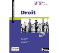 Droit BTS 1ère année - Livre + Licence élève (Méthodes Actives) - 2016 CD