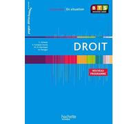 Droit, BTS 2e année, Livre de l'élève, éd. 2010