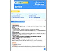 Droit BTS/DUT - Collectif - Studyrama Eds - broché - Scolaire / Universitaire