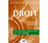 Droit Bts Hôtellerie-Restauration, 1re Et 2e Années