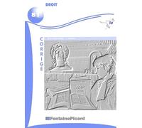 Droit Bts Tertiaire 1ère Année - Corrigé