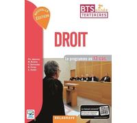 Droit Bts Tertiaires 2e Année - Le Programme En 13 Cas