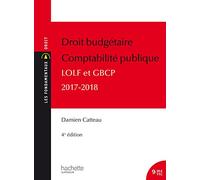 Droit budgétaire Comptabilité publique
