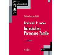 Droit civil 1re année: Introduction, personnes, famille