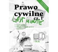 Droit civil de dernière minute Cz.1 - Anna Gólska (Buch auf Polnisch)