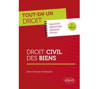 Droit civil des biens - Aline Cheynet De Beaupré - Ellipses - broché - Scolaire / Universitaire