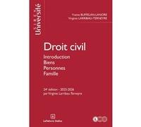 Droit civil. Introduction Biens Personnes Famille Yvaine Buffelan-Lanore (Auteur), Virginie Larribau-Terneyre (Auteur)