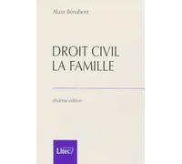 Droit civil - La Famille, 10e édition (ancienne édition)