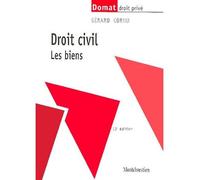Droit civil. les biens - 13ème édition - CORNU G. - Lgdj - broché - Etude