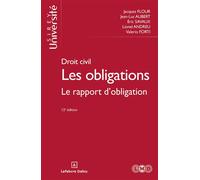 Droit civil. Les obligations. 12e éd. - Le rapport d'obligation Le rapport d'obligation, 10ème édition - Jacques Flour - Sirey - broché - Etude