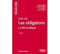 Droit civil. Les obligations. 15e éd. - Le fait juridique - Tome 2 Le fait juridique (2)