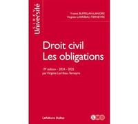 Droit civil - Les obligations 19ed Yvaine Buffelan-Lanore (Auteur), Virginie Larribau-Terneyre (Auteur)