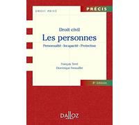 Droit civil. Les personnes. 8e éd.
