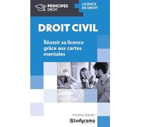 Droit civil: Réussir sa licence grâce aux cartes mentales