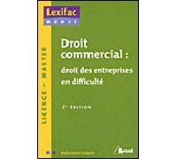 Droit commercial - Droit des entreprises en difficultés - Maria Beatriz Salgado - Bréal - broché - Scolaire / Universitaire