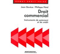Droit commercial. effets de commerce - Jean Devèze - Lgdj - broché - Livre