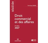 Droit commercial et des affaires 2026/2027. 33e éd.