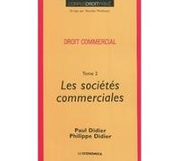 Droit commercial, les societes commerciales DIDIER/DIDIER (Auteur)