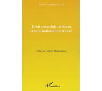Droit congolais, africain et international du travail - Aubin N'Semy Mabanza - L'harmattan - broché - Etude
