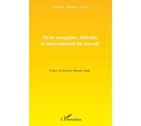 Droit congolais, africain et international du travail - Aubin N'Semy Mabanza - L'harmattan - broché - Etude