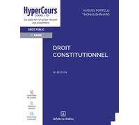 Droit constitutionnel 16ème édition - Hugues Portelli - Dalloz - broché - Etude