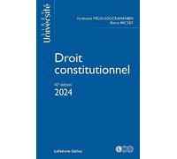 Droit constitutionnel 2024 42ed