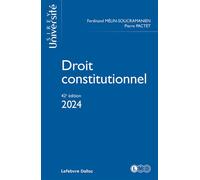 Droit constitutionnel 2024 42ed 42ème édition - Pierre Pactet - Sirey - broché - Etude