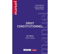 Droit constitutionnel (2025-2026)