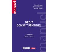 Droit constitutionnel (2026-2027)