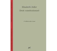 Droit constitutionnel, 2e édition mise à jour